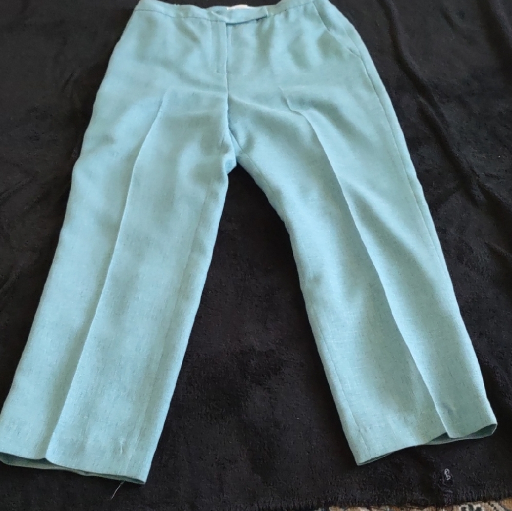 Light Blue Women's Tailored Pants